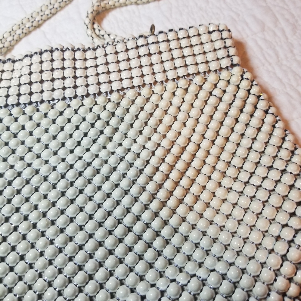 Rare! Vintage Whiting & Davis Metal Handbag - Picture 7 of 14